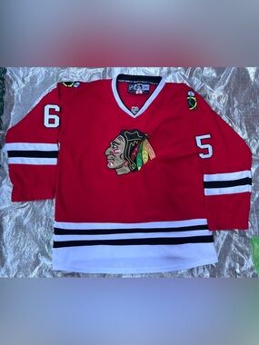 Reebok Chicago Blackhawks Andrew Shaw #65 Hockey Jersey Sz 54